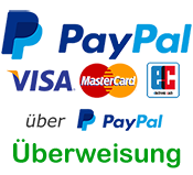 Logo 'PayPal empfohlen'