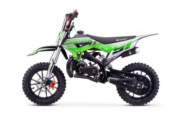 NITRO MOTORS 49cc Coyote VX Mini Kinder Dirtbike 10 Zoll DLX