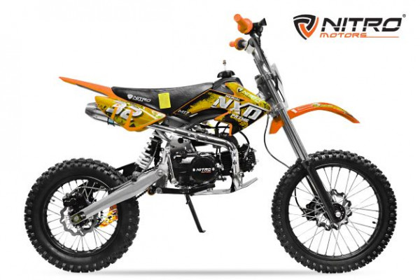 Nitro Motors 125cc NXD Prime M17 Dirtbike 17/14 4-Gang Manuell Kickstarter Crossbike