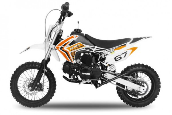 Dirtbike 125cc mit Elektro-Starter und Automatik-Getriebe