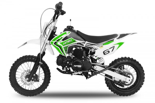 Dirtbike 110ccm Automatik + Elektrostarter "12 " 10 "