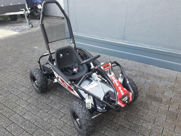 Kinderbuggy Go-Kart für Kinder mit 80ccm 4 Takt-Motor - GRÜN