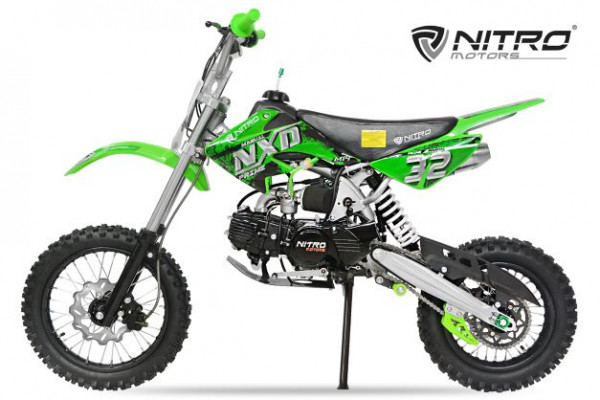 Nitro Motors 125cc NXD Prime M17 Dirtbike 17/14 4-Gang Manuell Kickstarter Crossbike