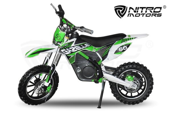 NITRO MOTORS 550W Eco mini Kinder Dirtbike Gazelle DLX 10"