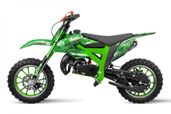 Crossbike Flash 49cc Pullstart Dirtbike 10 Zoll