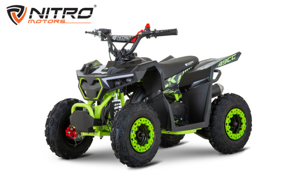NITRO MOTORS 49cc HULKI Pullstart Sport Kinder Quad
