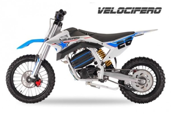 Velocifero KidCross 12-10 Eco midi Kinder Dirtbike 1000W 60V Lithium