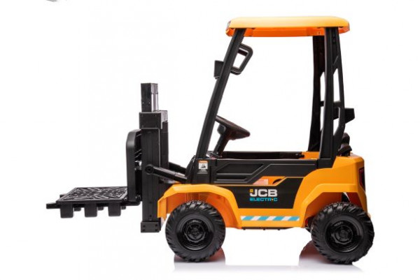 Kinder Elektro Auto Gabelstapler JCB Forklift 2x 30W 12V 7Ah