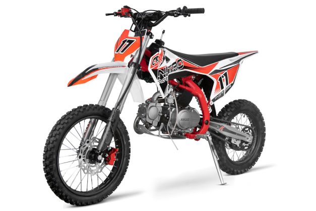 Nitro Motors CRX Performance Dirtbike 125cc 17/14 Zoll Kickstart 4-Gang  Manuell, CROSSBIKE, Markus BikeShop