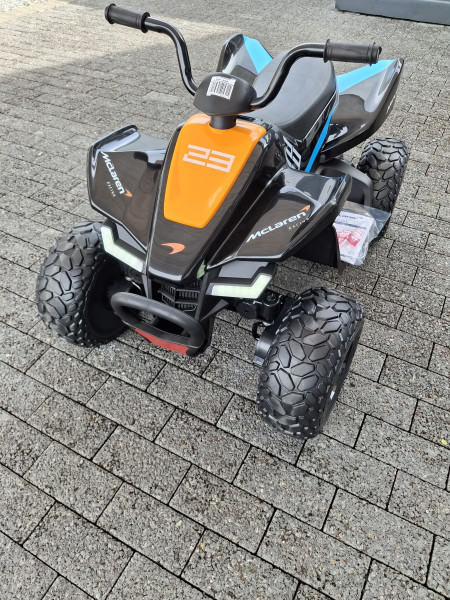 Elektro Kinder Quad ATV McLaren Racing MCL35 Allrad 4x35W 12V/14Ah