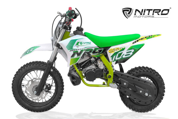 NITRO MOTORS 50cc mini Kinder Dirtbike NRG50 12/10"