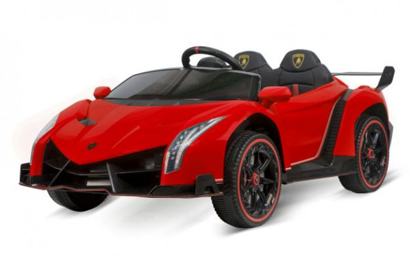 Lizenz Kinder Elektro Auto Lamborghini Veneno Allrad 2-Sitzer 4x35W 12V 10Ah 2.4G RC Bluetooth