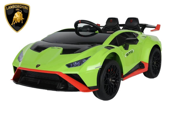 Elektro Kinderauto Lamborghini Huracan STO mit Lizenz 2x65W 12V/9Ah