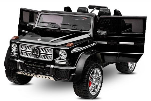 Lizenz Mercedes G650 MAYBACH Kinder Elektro Auto Allrad 2 Sitzer