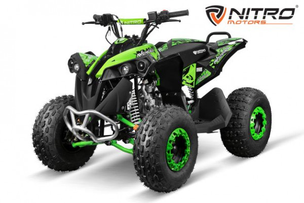 Nitro Motors Avenger Prime RS8-A midi Quad 125cc 8 Zoll Automatik + RG Kinderquad Atv